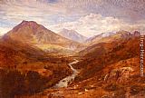 George Vicat Cole Canvas Paintings - A Welsh Landscape